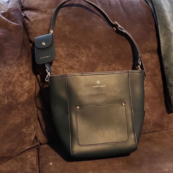 Nanette lepore bag purse with pouch shoulder bag - Picture 4 of 15